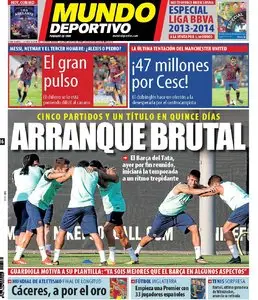  Mundo Deportivo – Viernes, 16 De Agosto De 2013