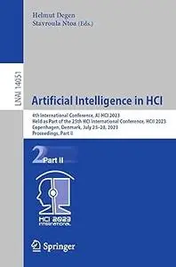 Artificial Intelligence in HCI: 4th International Conference, AI-HCI 2023, Held as Part of the 25th HCI International Co