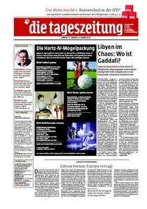 Tageszeitung TAZ vom 22 Februar 2011