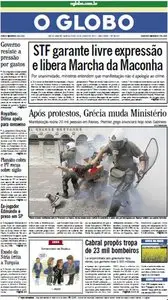 Jornal O Globo - 16 de junho de 2011
