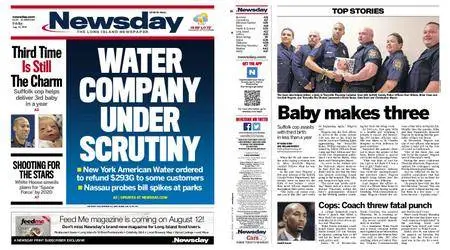 Newsday – August 10, 2018