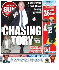 Toronto Sun 02 03 04 September 2014