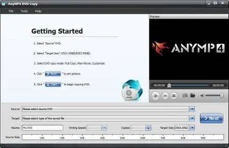 AnyMP4 DVD Copy 3.1.26 Multilingual