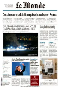 Le Monde du Dimanche 4 et Lundi 5 Janvier 2026