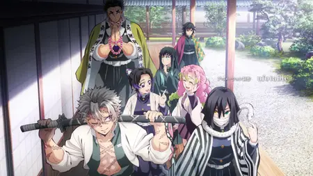 Demon Slayer Kimetsu no Yaiba S05E03 Fully Recovered Tanjiro Joins the Hashira Training