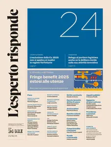 Il Sole 24 Ore L'Esperto Risponde - 23 Giugno 2025