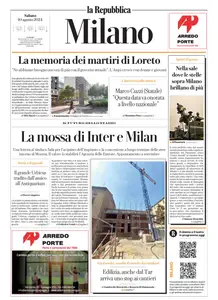 la Repubblica Milano - 10 Agosto 2024