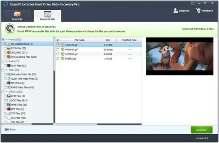 Rcysoft External Hard Drive Data Recovery Pro 8.9.0.0 Multilingual Portable