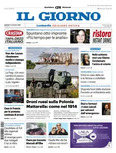 Il Giorno - 11 Settembre 2025