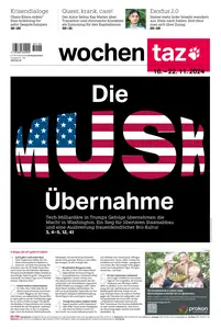 taz die tageszeitung  - 16 November 2024