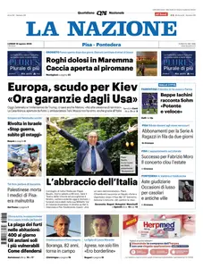 La Nazione Pisa Pontedera - 18 Agosto 2025