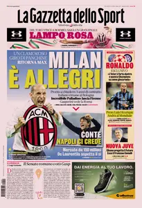 La Gazzetta dello Sport - 29 Maggio 2025