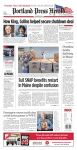 Portland Press Herald - 11 November 2025