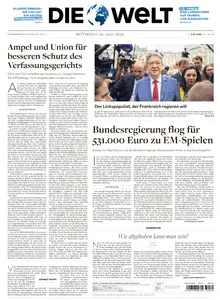 Die Welt - 24 Juli 2024