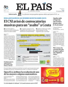 El País - 10 Septiembre 2026