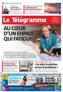 Le Télégramme Ouest Cornouaille - 18 Octobre 2024