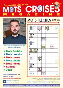 Mots Croisés Magazine N.3158 - 13 Mars 2025