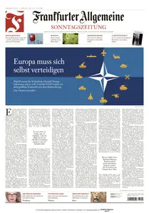 Frankfurter Allgemeine Sonntagszeitung - 22 Juni 2025