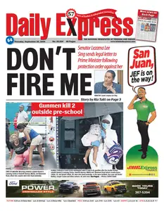 Trinidad & Tobago Daily Express - 26 September 2024