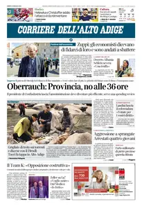 Corriere dell'Alto Adige - 24 Maggio 2025