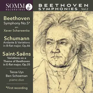 Tessa Uys & Ben Schoeman - Beethoven - Symphonies, Vol. 2 (2022) [Official Digital Download 24/88]