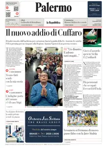 la Repubblica Palermo - 9 Novembre 2025