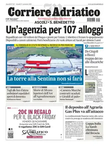 Corriere Adriatico Ascoli - 27 Novembre 2025