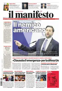 il Manifesto - 15 Febbraio 2025