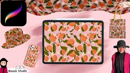 Create your Seamless Pattern in Procreate