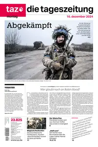 taz die tageszeitung  - 16 December 2024