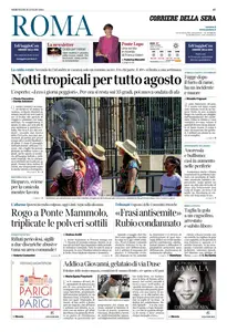 Corriere della Sera Roma - 31 Luglio 2024