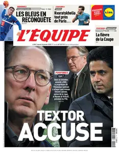 L’equipe du Mardi 14 Janvier 2025