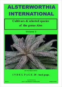Cultivars & Selected Species of The Genus Aloe, Volume 3