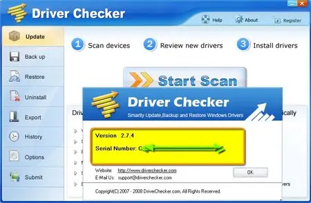 Portable Driver Checker 2.7.4 Datecode 20100309 