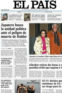 El País. 8 Diciembre
