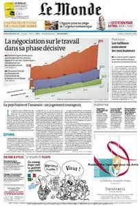 Le Monde du Jeudi 20 Décembre 2012