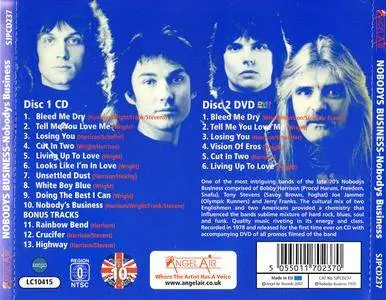 Nobody's Business - Nobody's Business (1978) Expanded Remastered 2007 [CD + DVD]