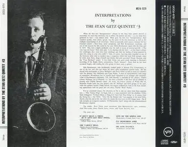 The Stan Getz Quintet - Interpretations #3 (1955) {2013 Japan Jazz The Best Series 24bit Remaster UCCU-9751}