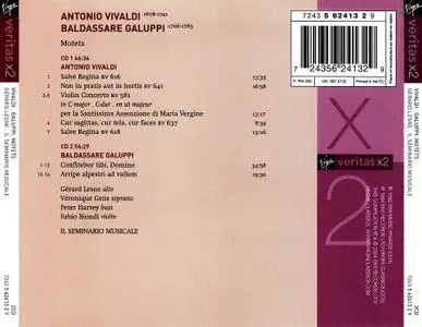 Gerard Lesne,  Il Seminario musicale - Vivaldi: Salve Regina, Violin concerto RV 581; Galuppi: Motets (2004)