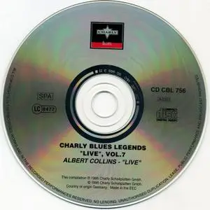 Albert Collins - Charly Blues Legends "Live", Vol. 7 (1995)