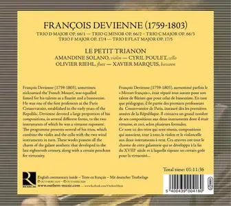 Le Petit Trianon -  François Devienne: Trios Op. 17 & Op. 66 (2020)