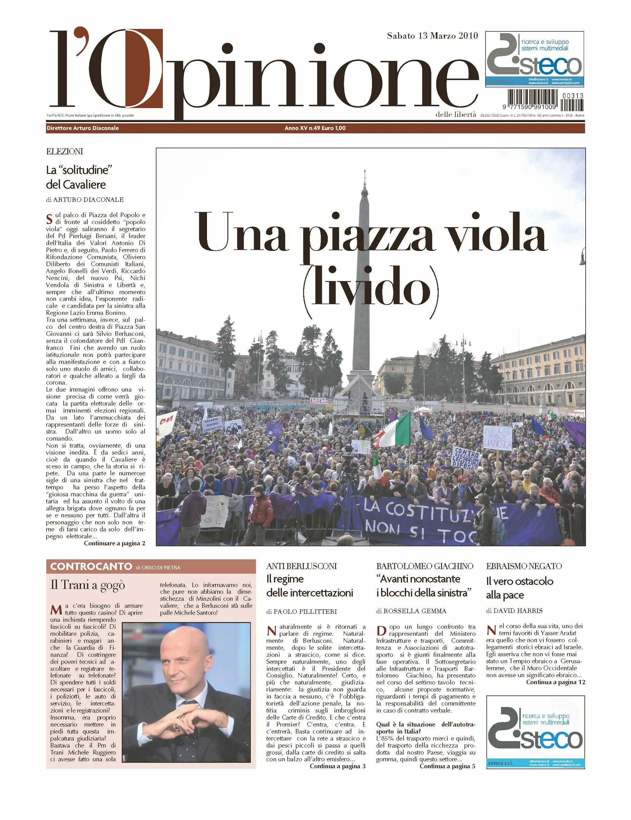 L'Opinione 13.03.2010