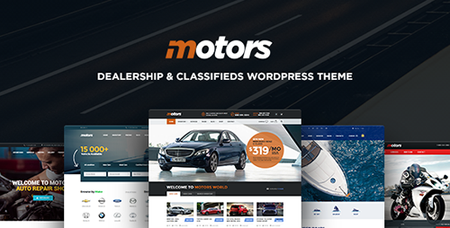 ThemeForest - Motors v3.7.5 - Automotive, Cars, Vehicle, Boat Dealership, Classifieds WordPress Theme - 13987211 - NULLED