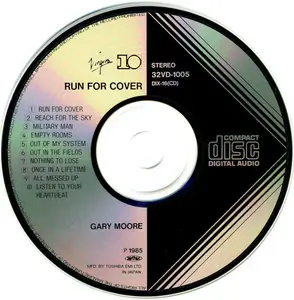 Gary Moore - Run For Cover (1985) [Toshiba EMI, 32VD-1005]