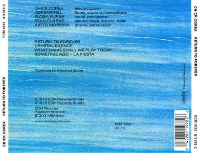 Chick Corea - Return To Forever (1972) {ECM 1022}