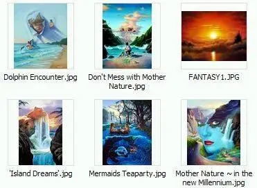 Strange Images Set