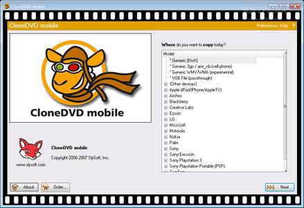 Slysoft CloneDVD Mobile 1.2.0.1 Beta