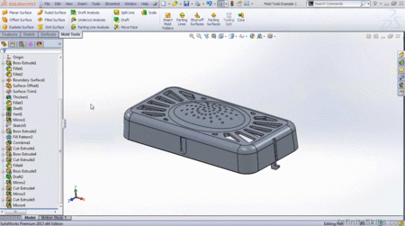 infiniteskills - SolidWorks - Mold Tools