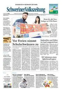 Schweriner Volkszeitung Gadebusch-Rehnaer Zeitung - 09. Juni 2018
