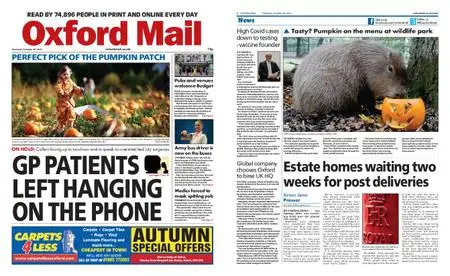 Oxford Mail – October 28, 2021